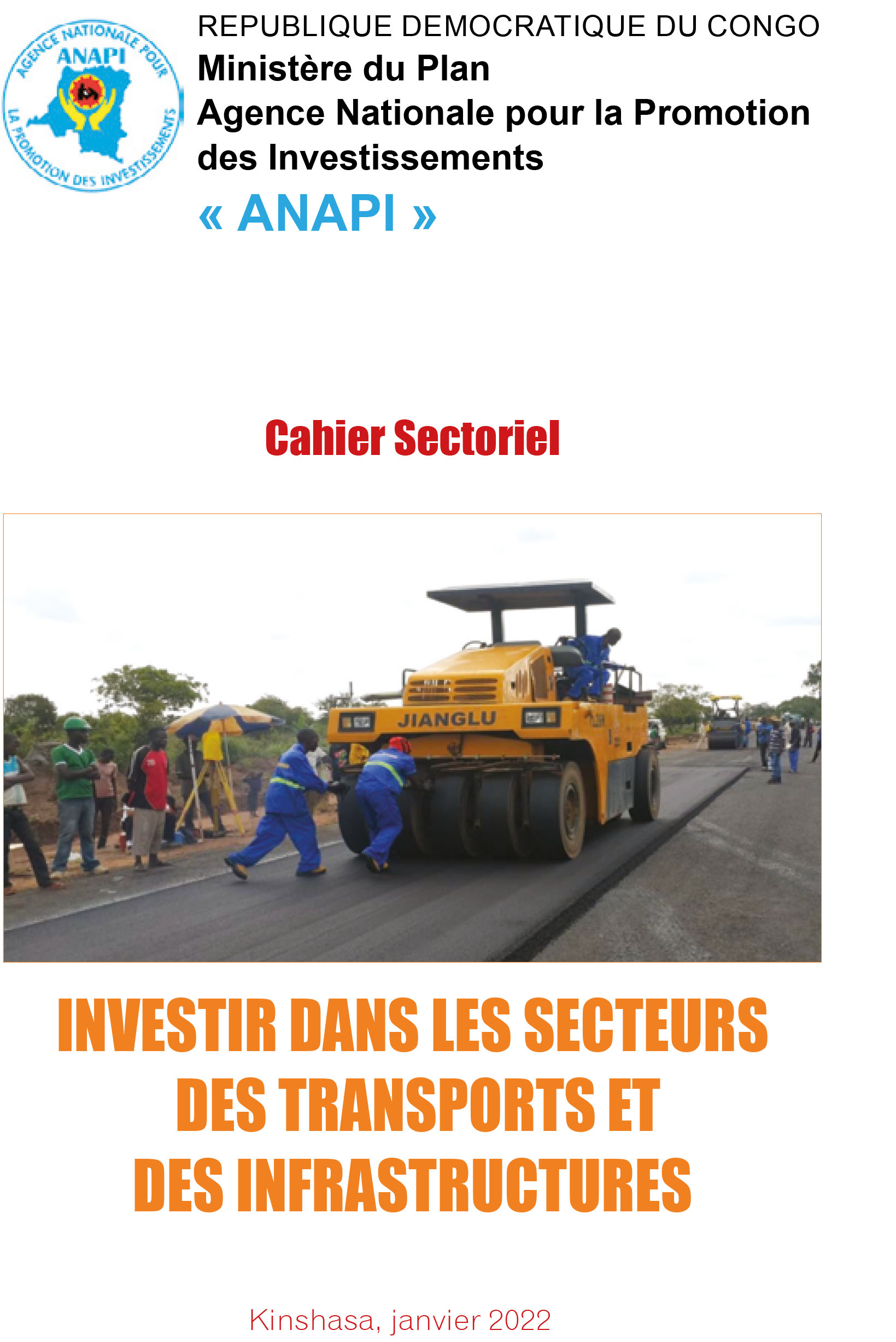 Cahier Sectoriel - TRANSPORT & INFRASTRUCTURE